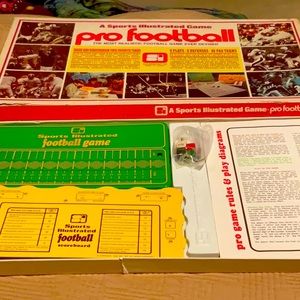 1971 Sports illustrated Football Game